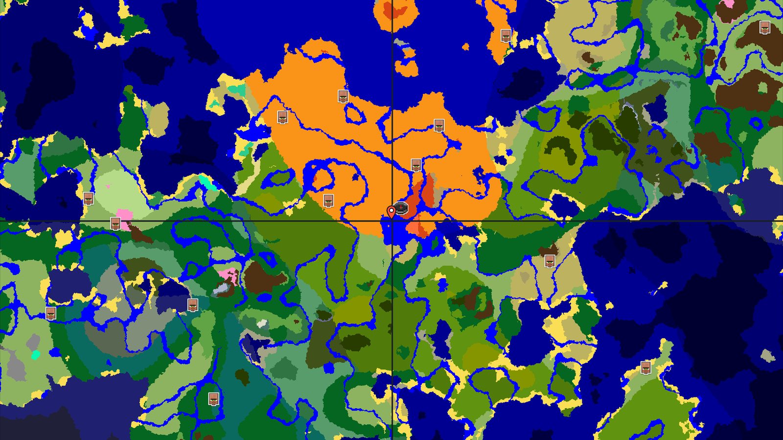 Badlands Spawn With Eroded Peaks and Trial Chambers — Minecraft seed preview