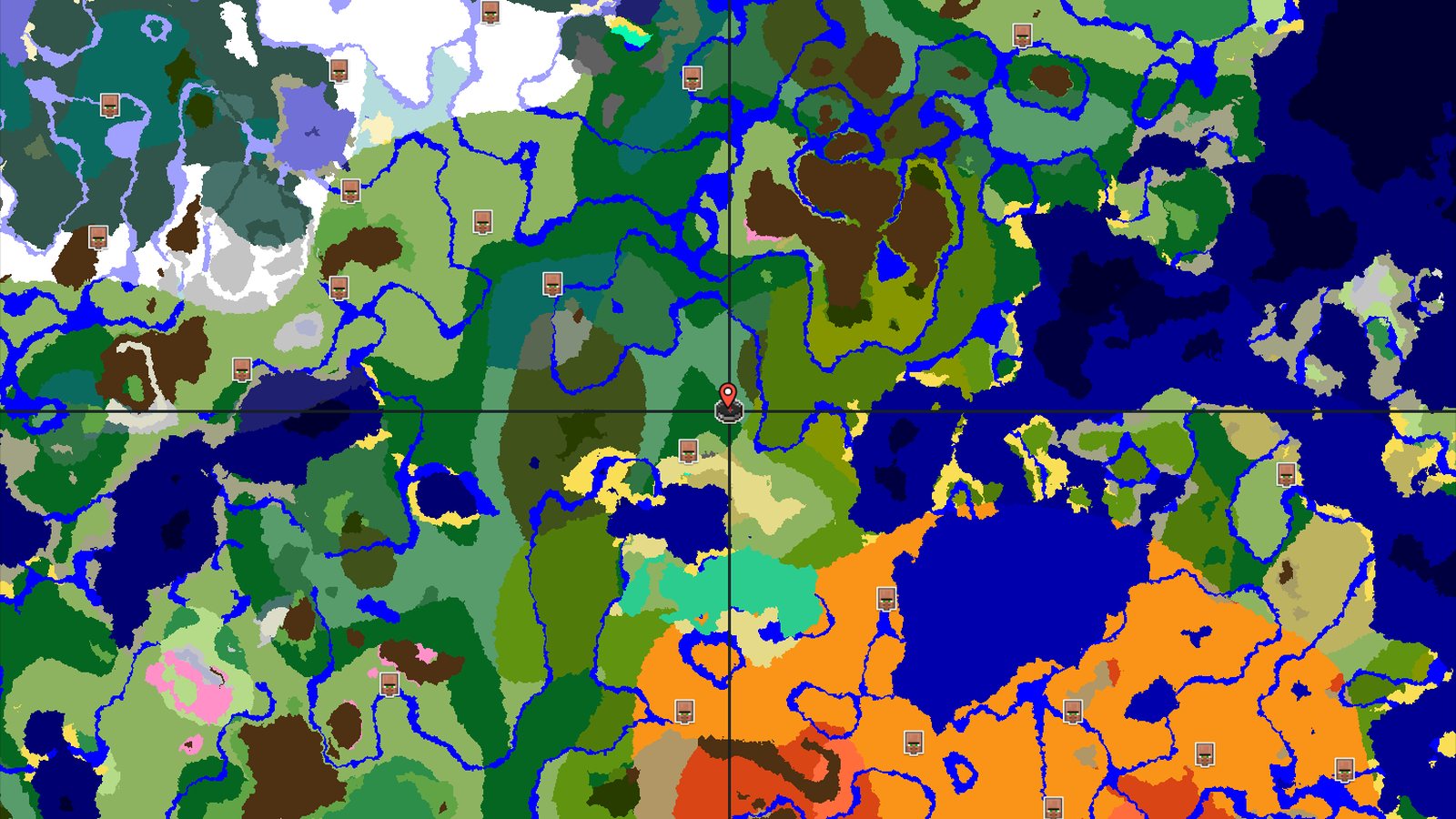 Bamboo Jungle and Varied Biomes Near Spawn — Minecraft seed preview