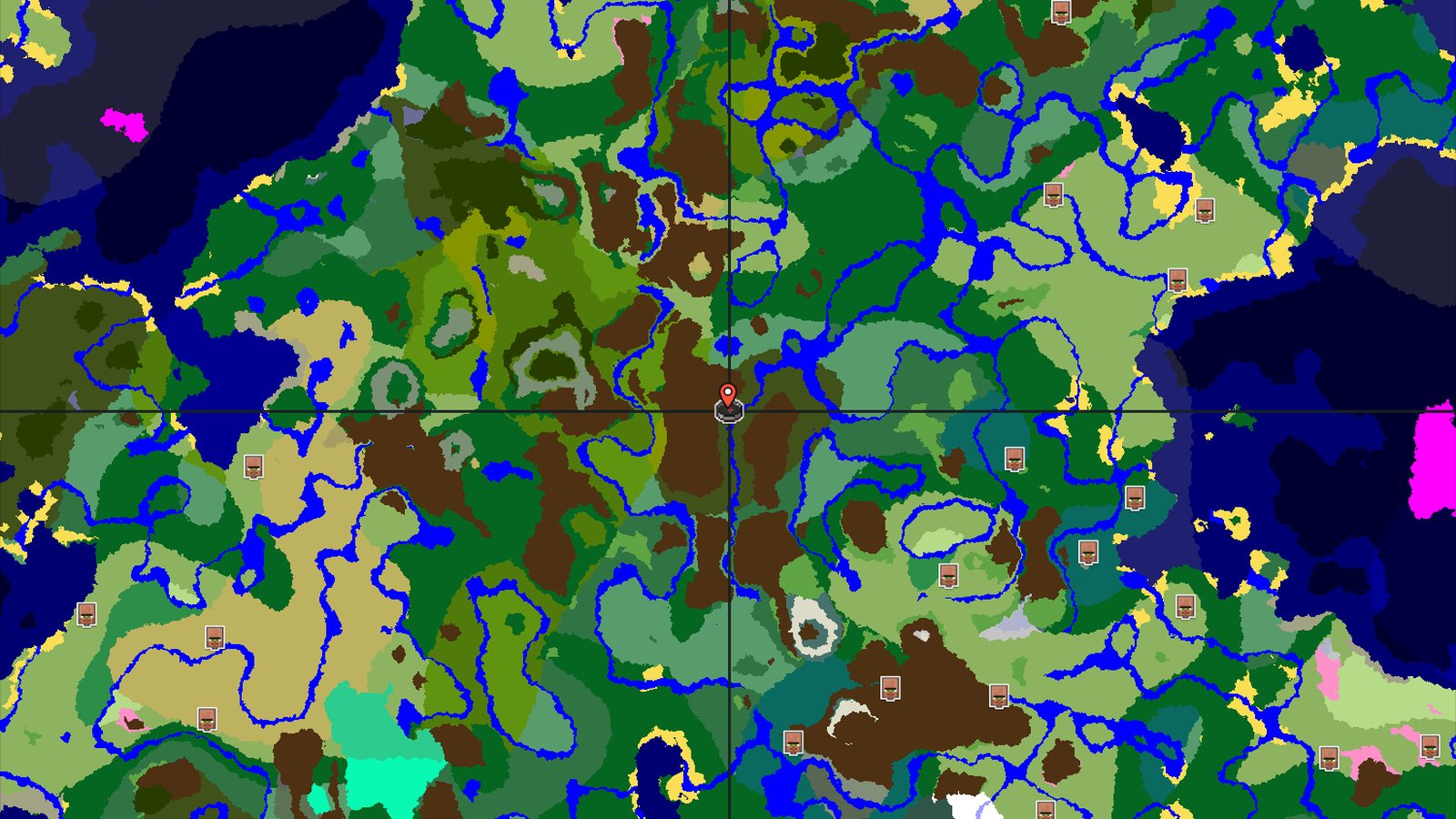 Spawn in a Dark Forest with a Pale Garden nearby — Minecraft seed preview
