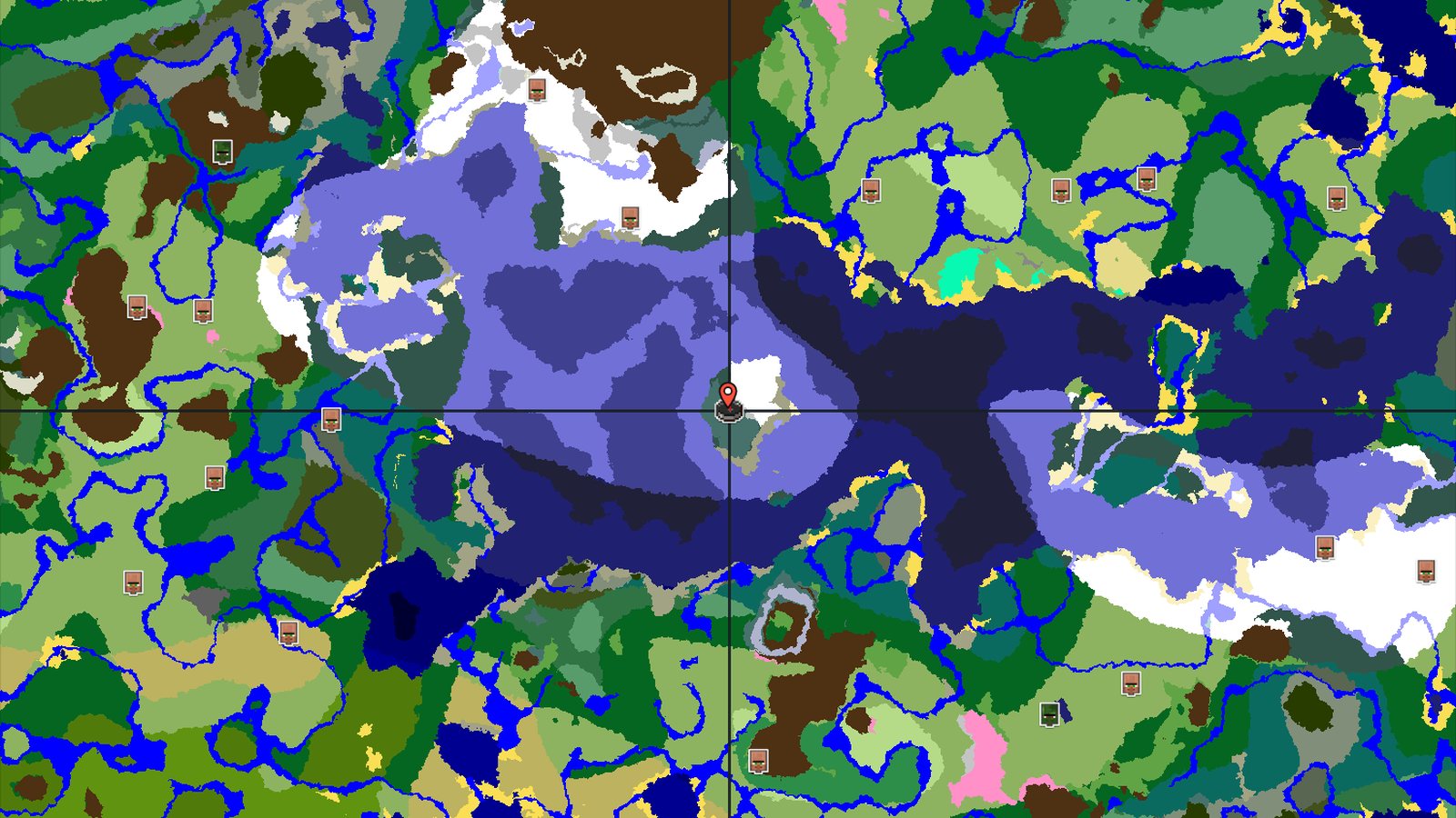Frozen Peaks Spawn with a Close Mineshaft and Shipwreck — Minecraft seed preview