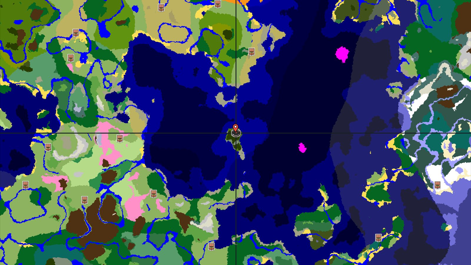 Jungle Island Spawn with Nearby Trial Chambers — Minecraft seed preview