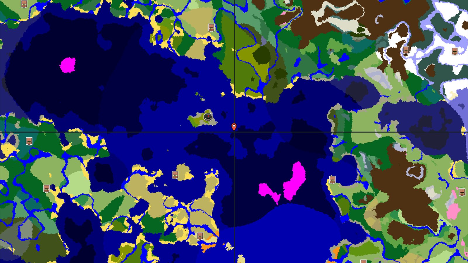 Spawn in a Bamboo Jungle with a Jungle Temple nearby — Minecraft seed preview