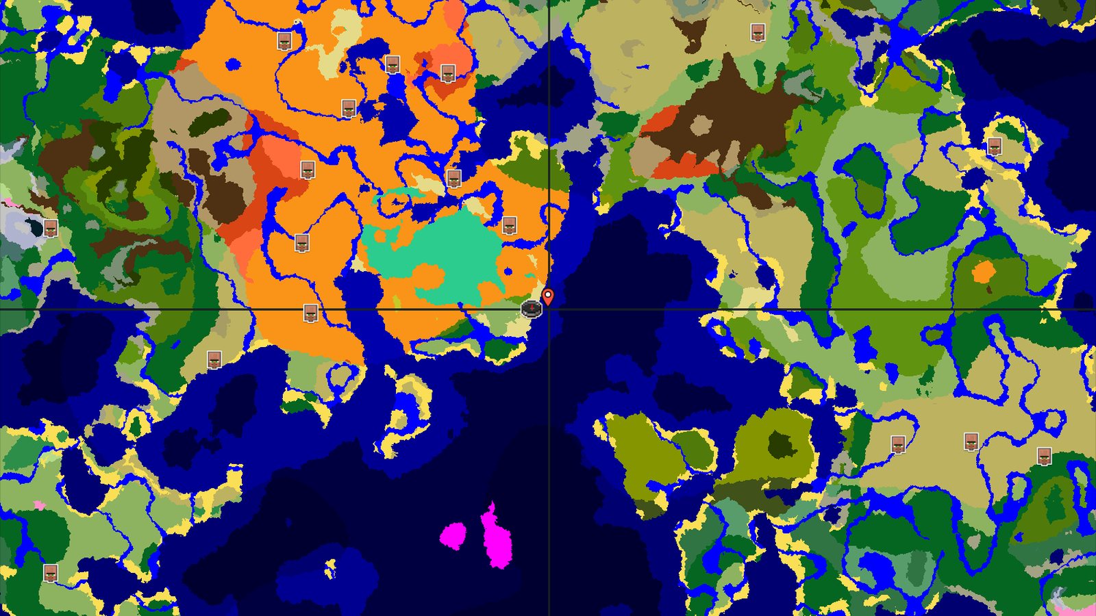 Windswept Savanna Shore with Nearby Mangrove Swamp — Minecraft seed preview