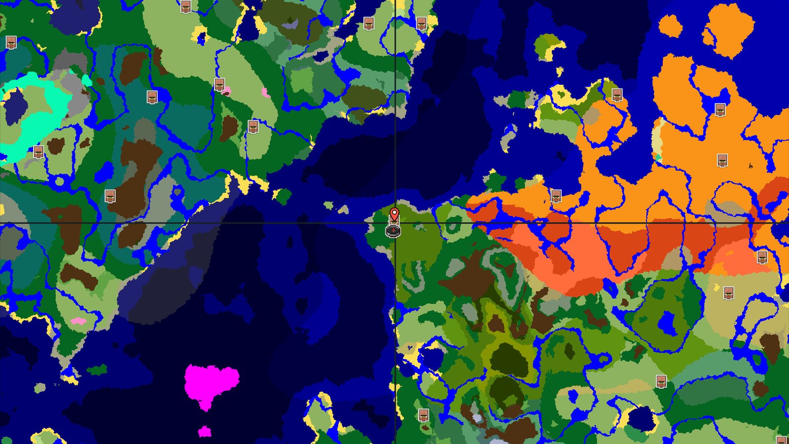 Jungle Temple at Spawn with Nearby Mineshaft — Minecraft seed preview