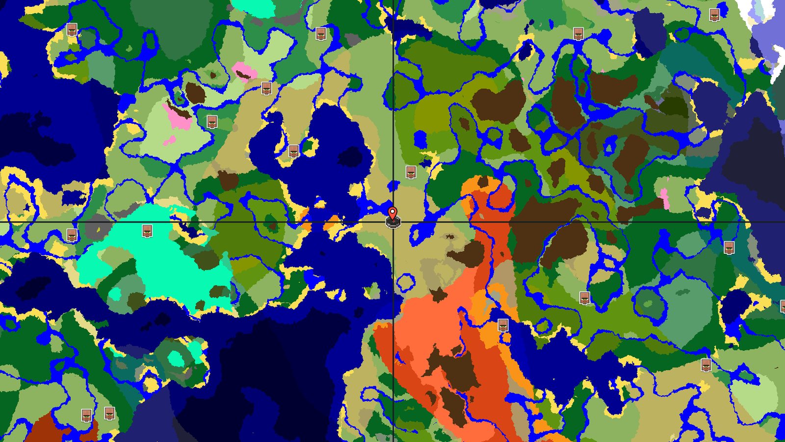 Savanna Hills with an Abandoned Camp — Minecraft seed preview