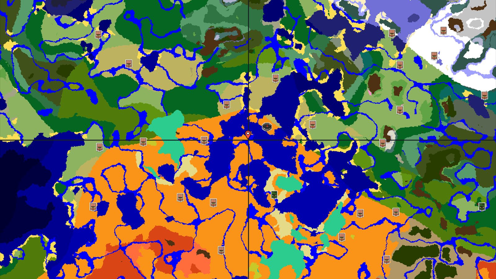 Desert Island Spawn with a Nearby Ancient City — Minecraft seed preview