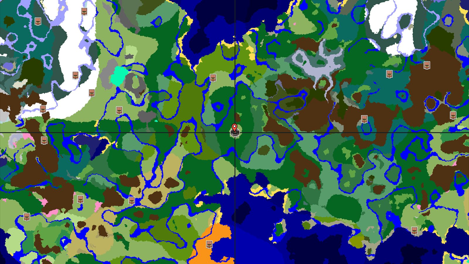 A Quick Village Start with Nearby Trial Chambers — Minecraft seed preview