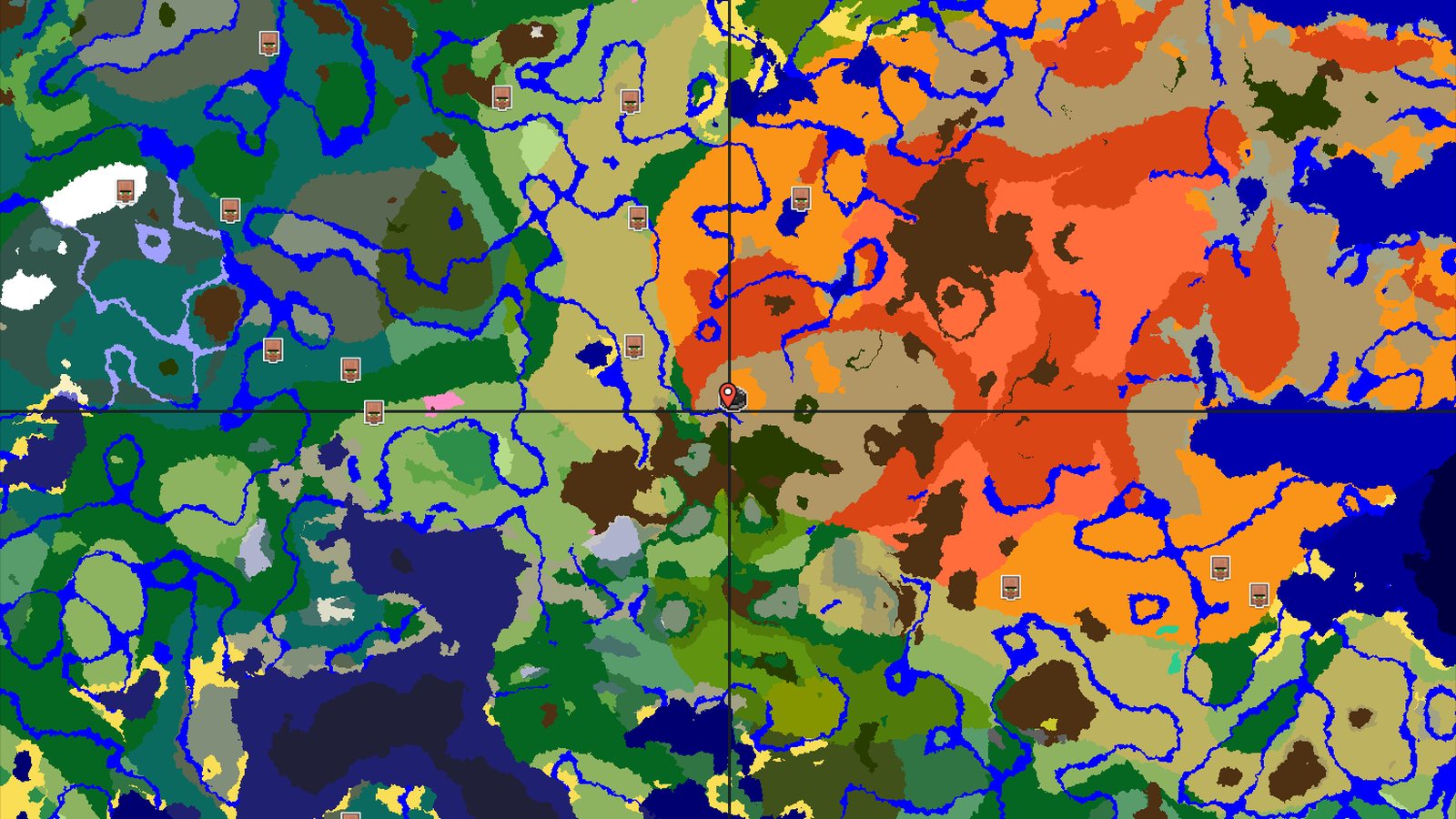 Wooded Badlands Spawn with Close Trial Chambers — Minecraft seed preview