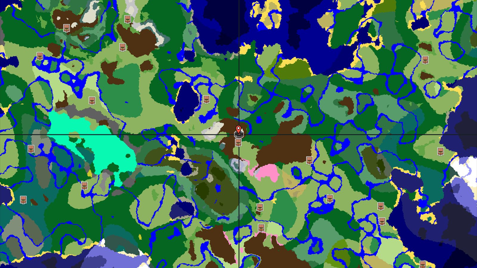 Spawn in a Grove, then Find Mountains and a Cherry Grove — Minecraft seed preview