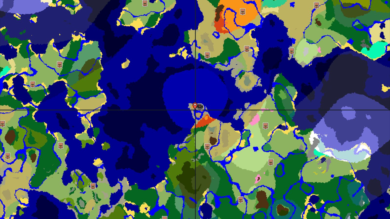 Wooded Badlands Spawn with Nearby Trial Chambers — Minecraft seed preview