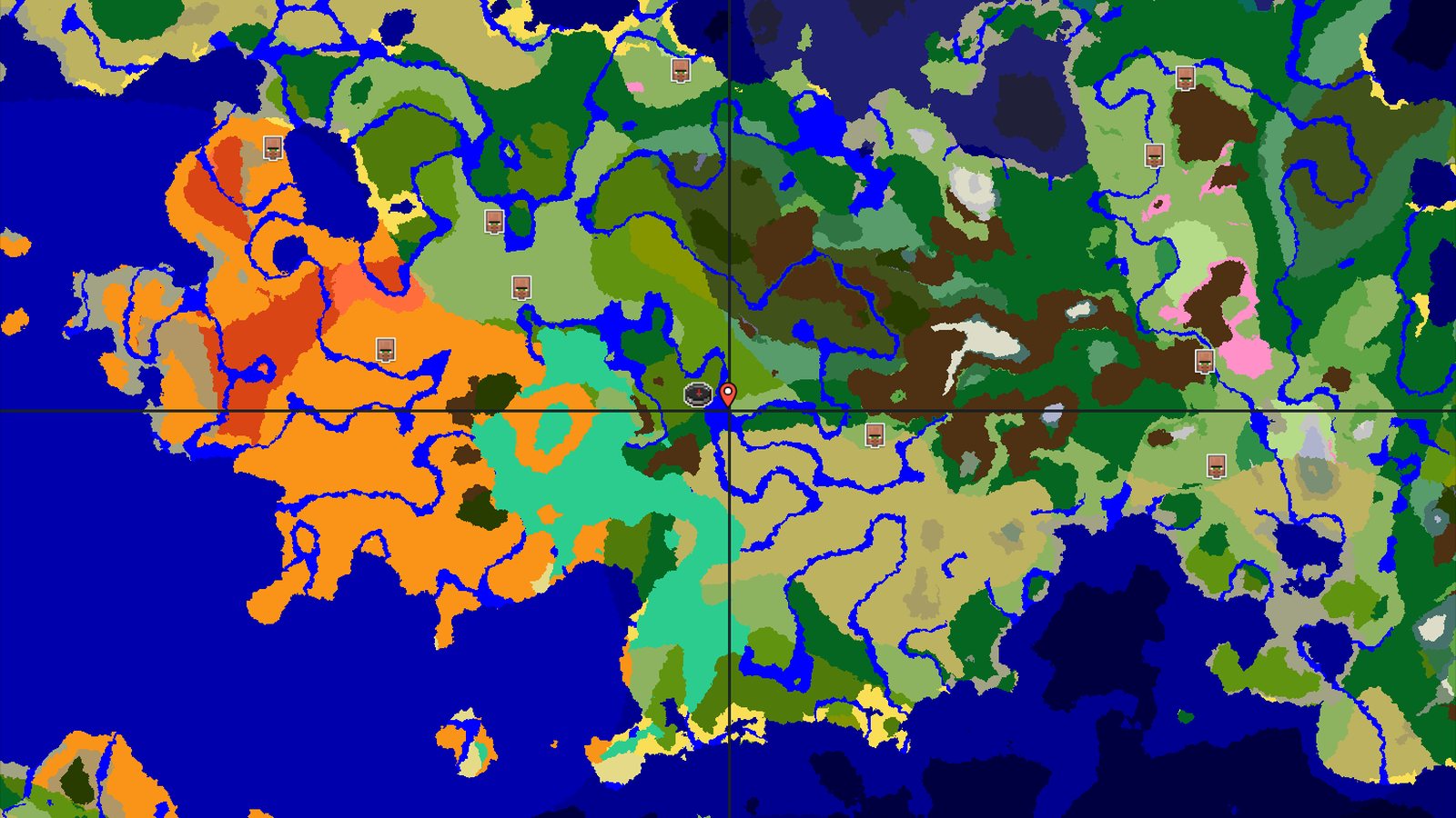 Jungle Spawn with Nearby Mangrove Swamp and Trial Chambers — Minecraft seed preview