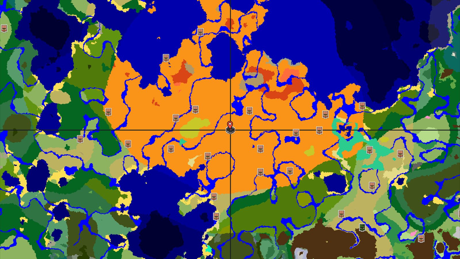 Desert Spawn with Nearby Trial Chambers — Minecraft seed preview