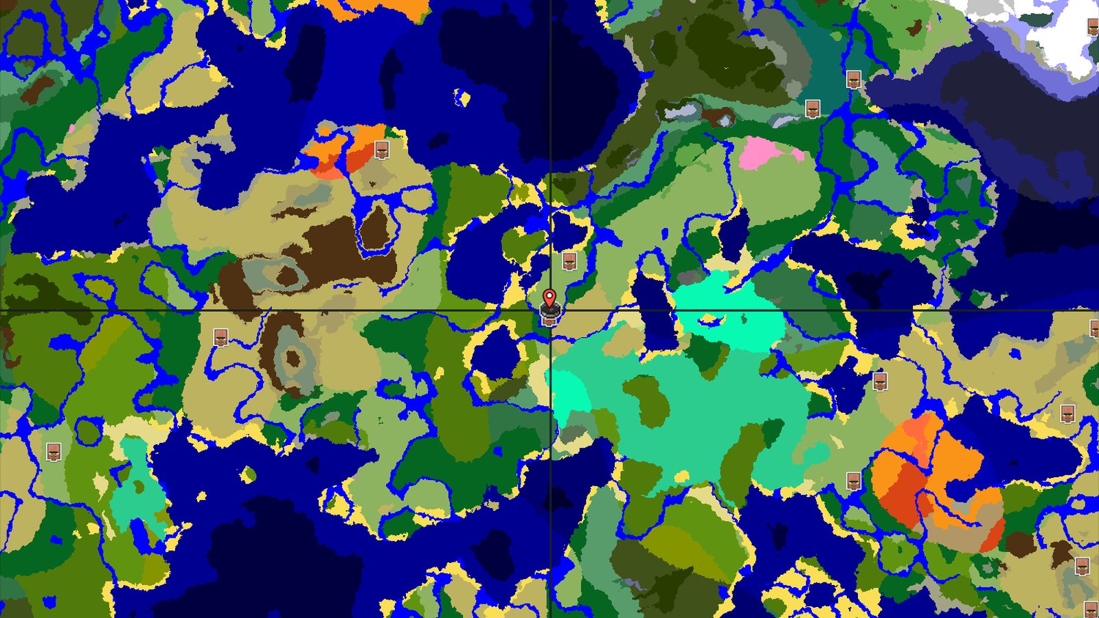 Village and Mangrove Swamp Near Plains Spawn — Minecraft seed preview