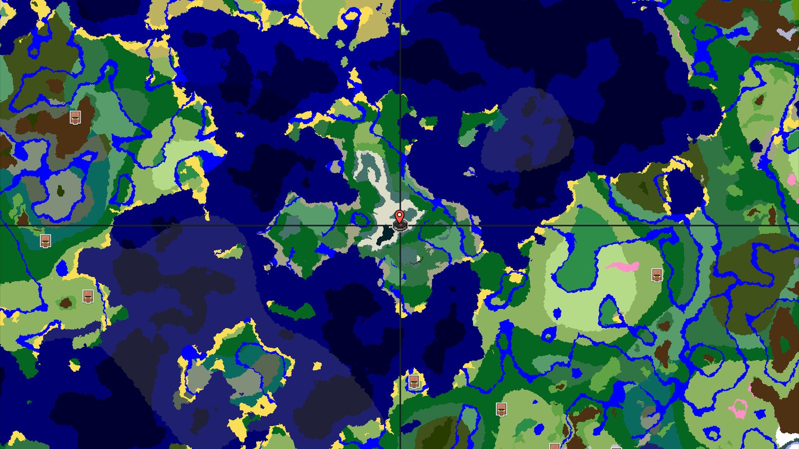 Peaks and Ocean: A Varied Start — Minecraft seed preview