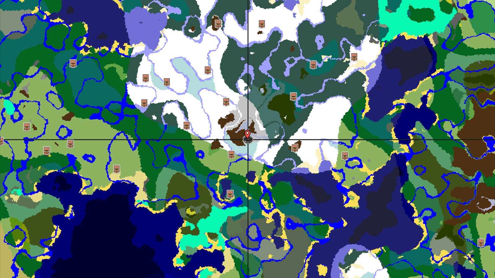 Ice Spikes Spawn with Ancient City Nearby — Minecraft seed preview