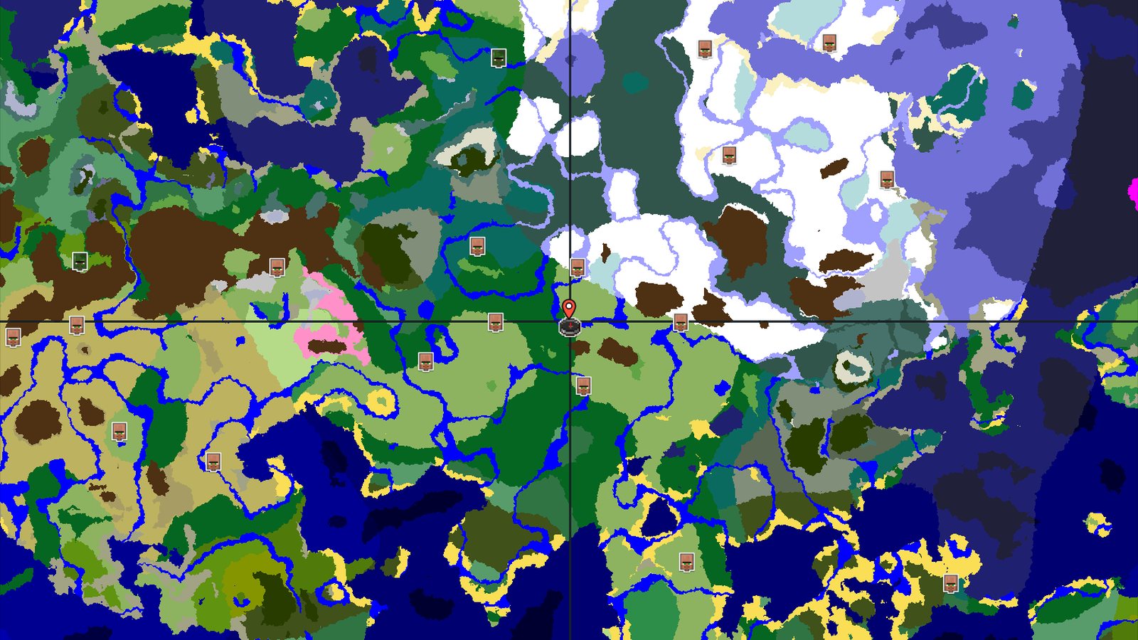 Forest Spawn with Nearby Ice Spikes and Ancient City — Minecraft seed preview