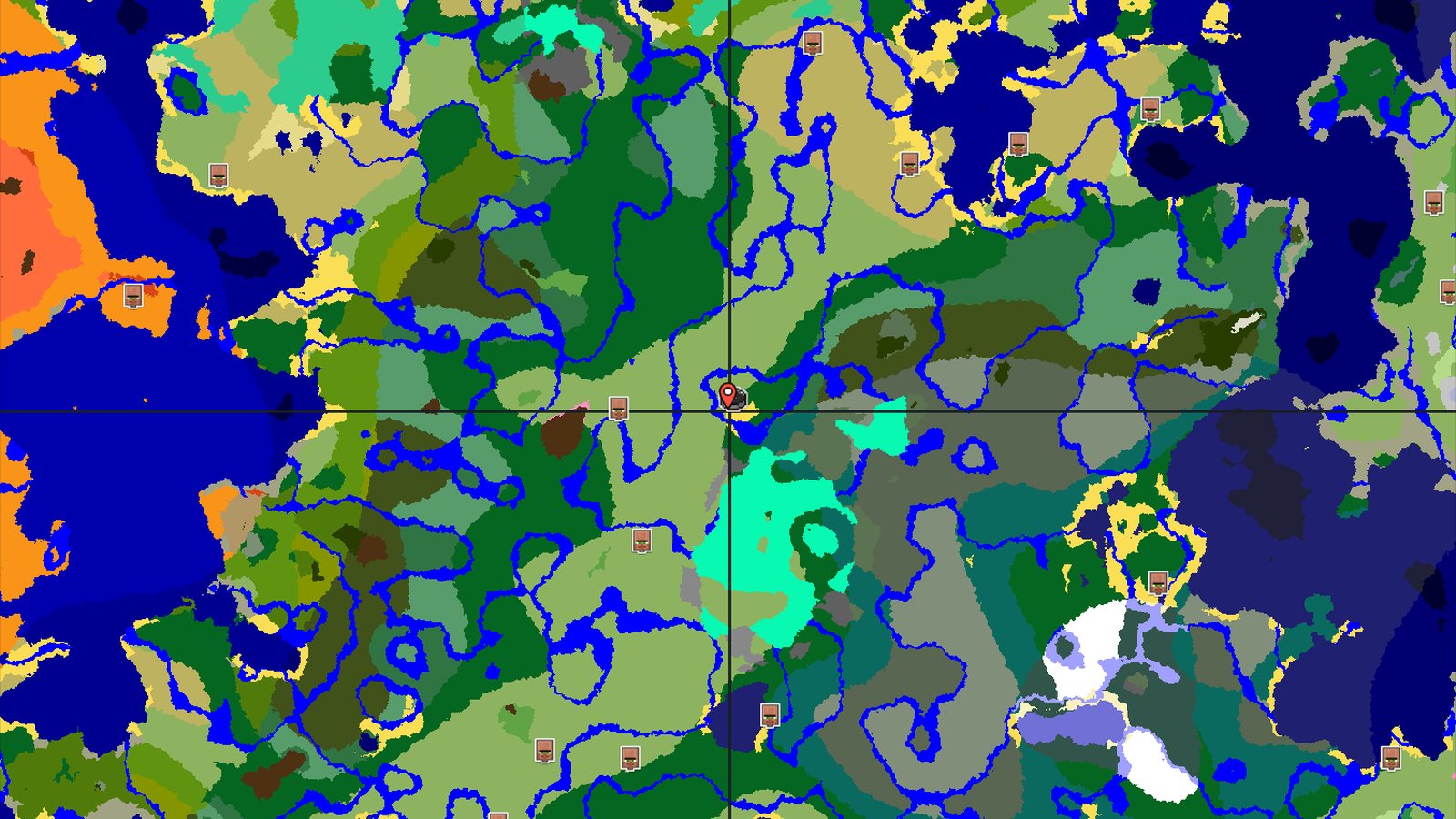 A Functional Spawn with Nearby Mineshaft and Ruined Portal — Minecraft seed preview