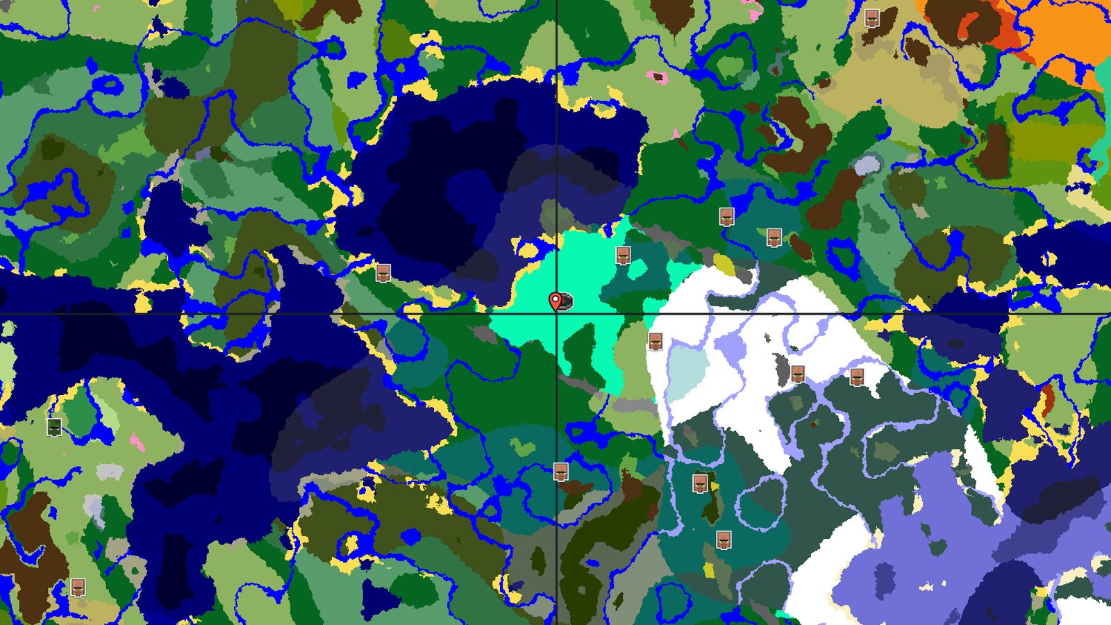 Swamp Hut in a Forest with an Abandoned Camp — Minecraft seed preview