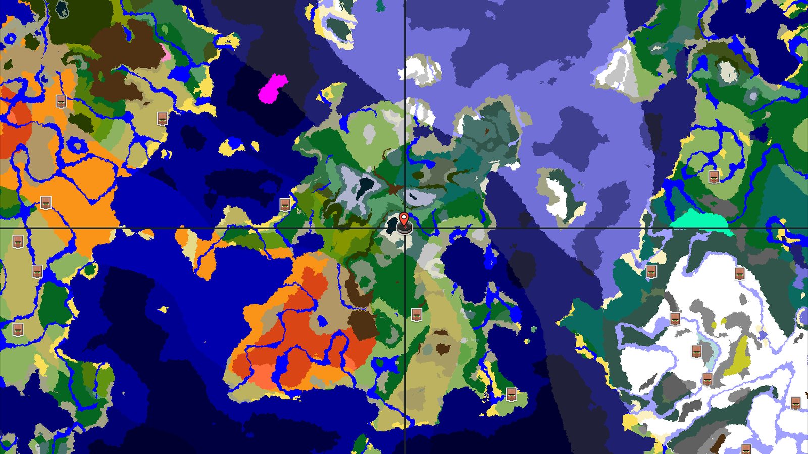 A Jagged Peaks Spawn with an Ancient City Nearby — Minecraft seed preview
