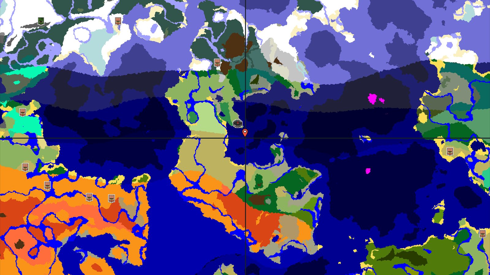 Spawn in a Plains, Explore a Diverse Ocean — Minecraft seed preview