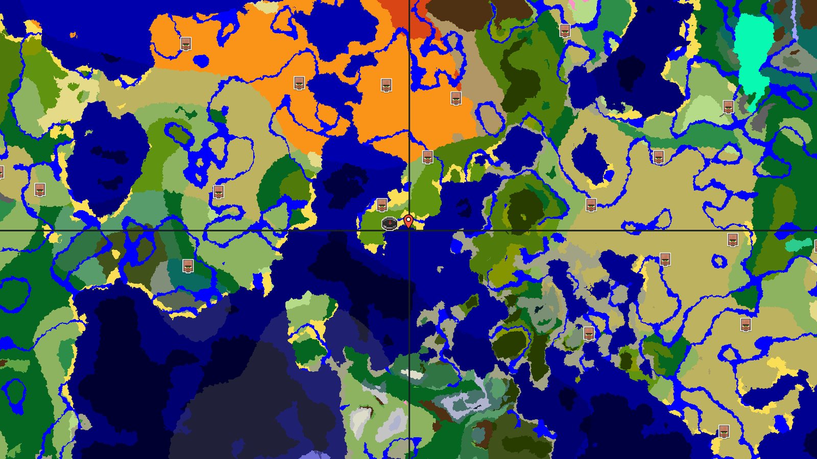 Beach Spawn Near Village and Amethyst Geode — Minecraft seed preview