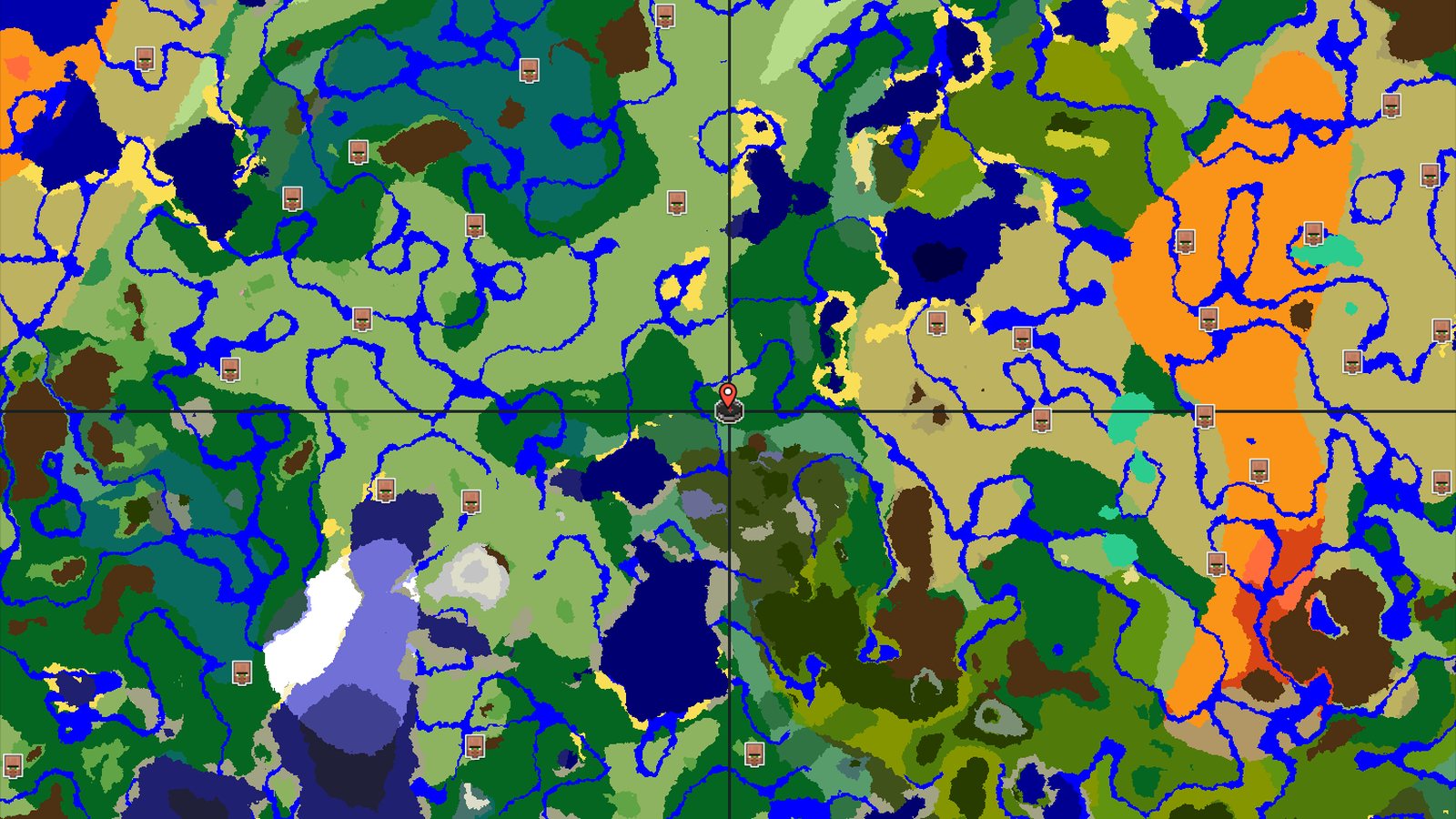 Woodland Mansion Near Spawn with Lush Caves Below — Minecraft seed preview
