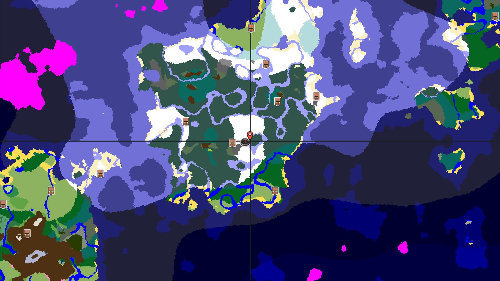 A Snowy Start with Nearby Trial Chambers — Minecraft seed preview