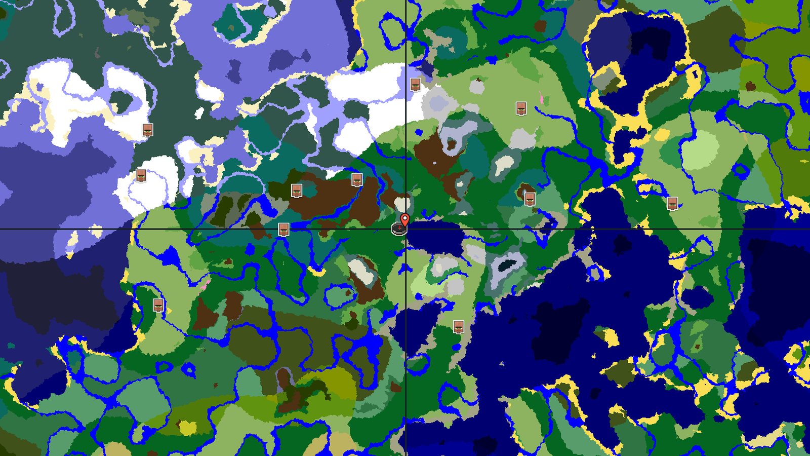 Ancient City Under a Forest Crater — Minecraft seed preview