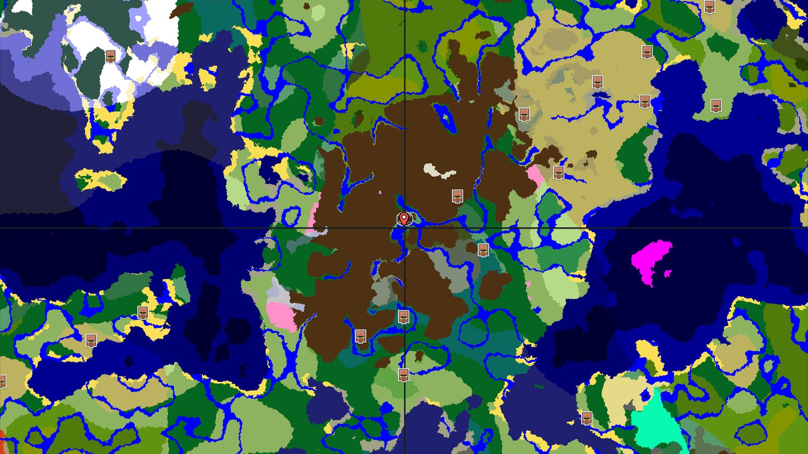 Ancient City and Mountain Biomes Near Spawn — Minecraft seed preview