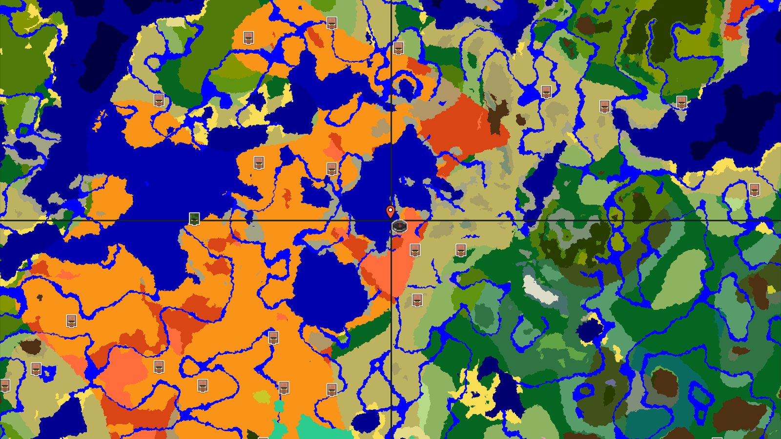 Eroded Badlands Spawn with Nearby Trial Chambers — Minecraft seed preview