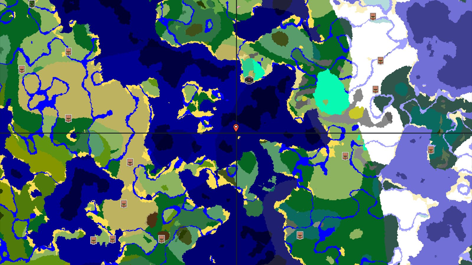 Mangrove Swamp Spawn with Nearby Trial Chambers — Minecraft seed preview