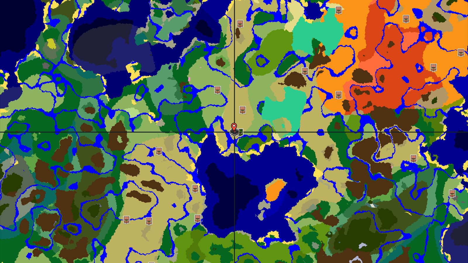 Spawn in Savanna with Abandoned Village Nearby — Minecraft seed preview