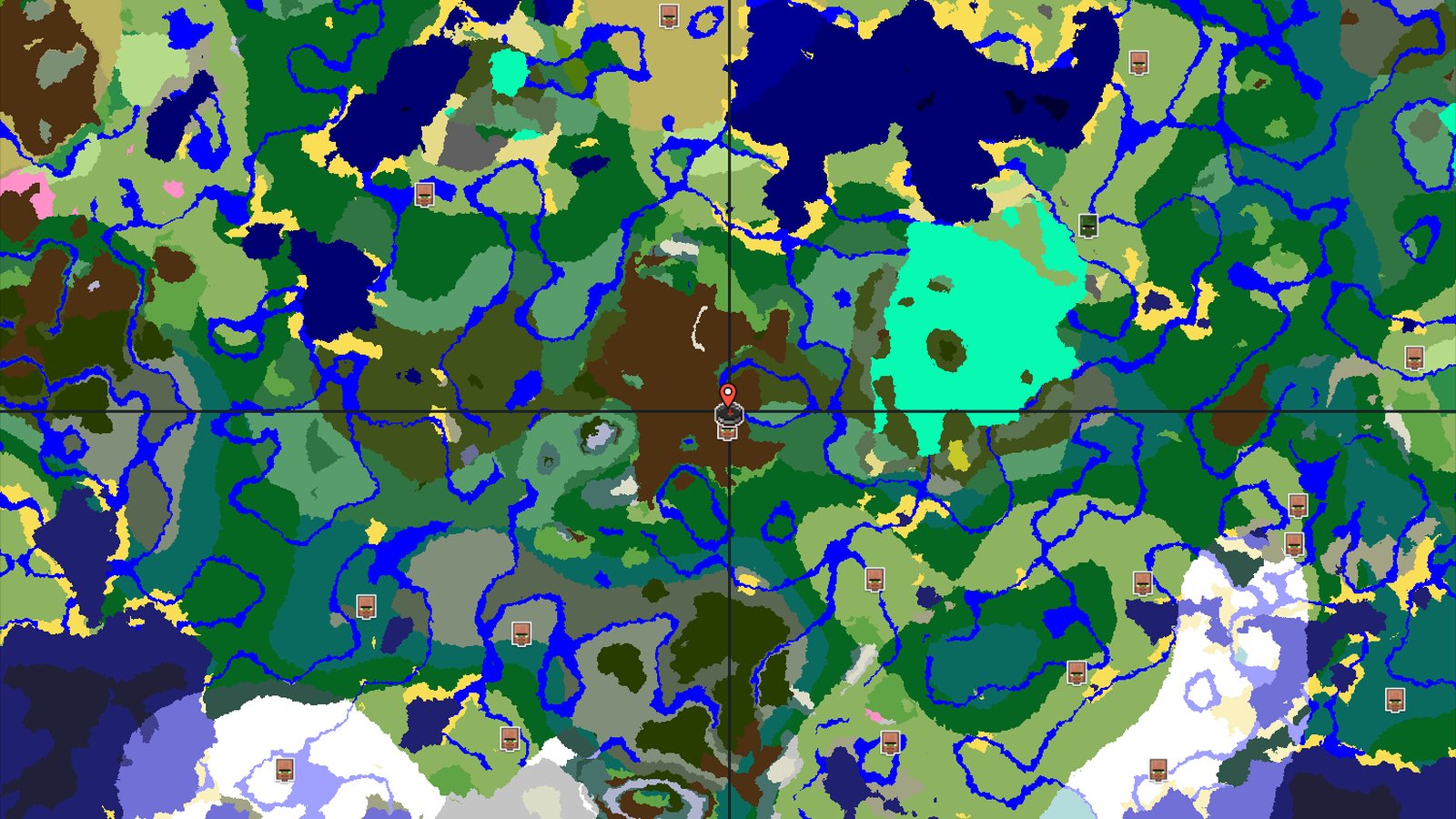A Birch Forest Start Near Jagged Peaks — Minecraft seed preview