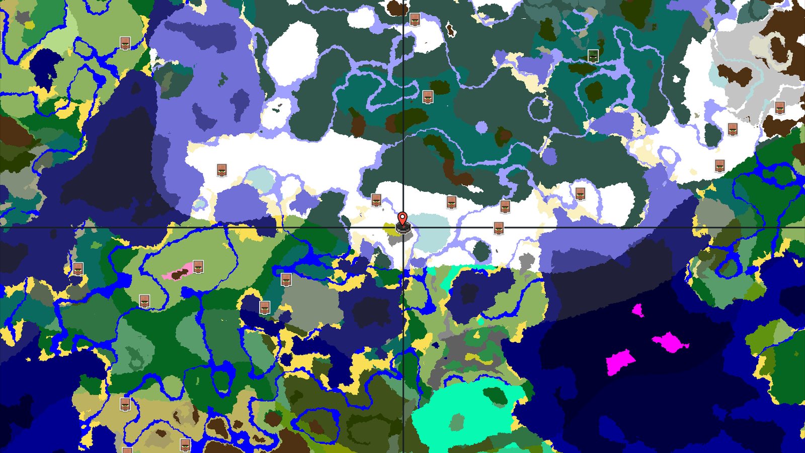 Ice Spikes Near Spawn in a Snowy Landscape — Minecraft seed preview