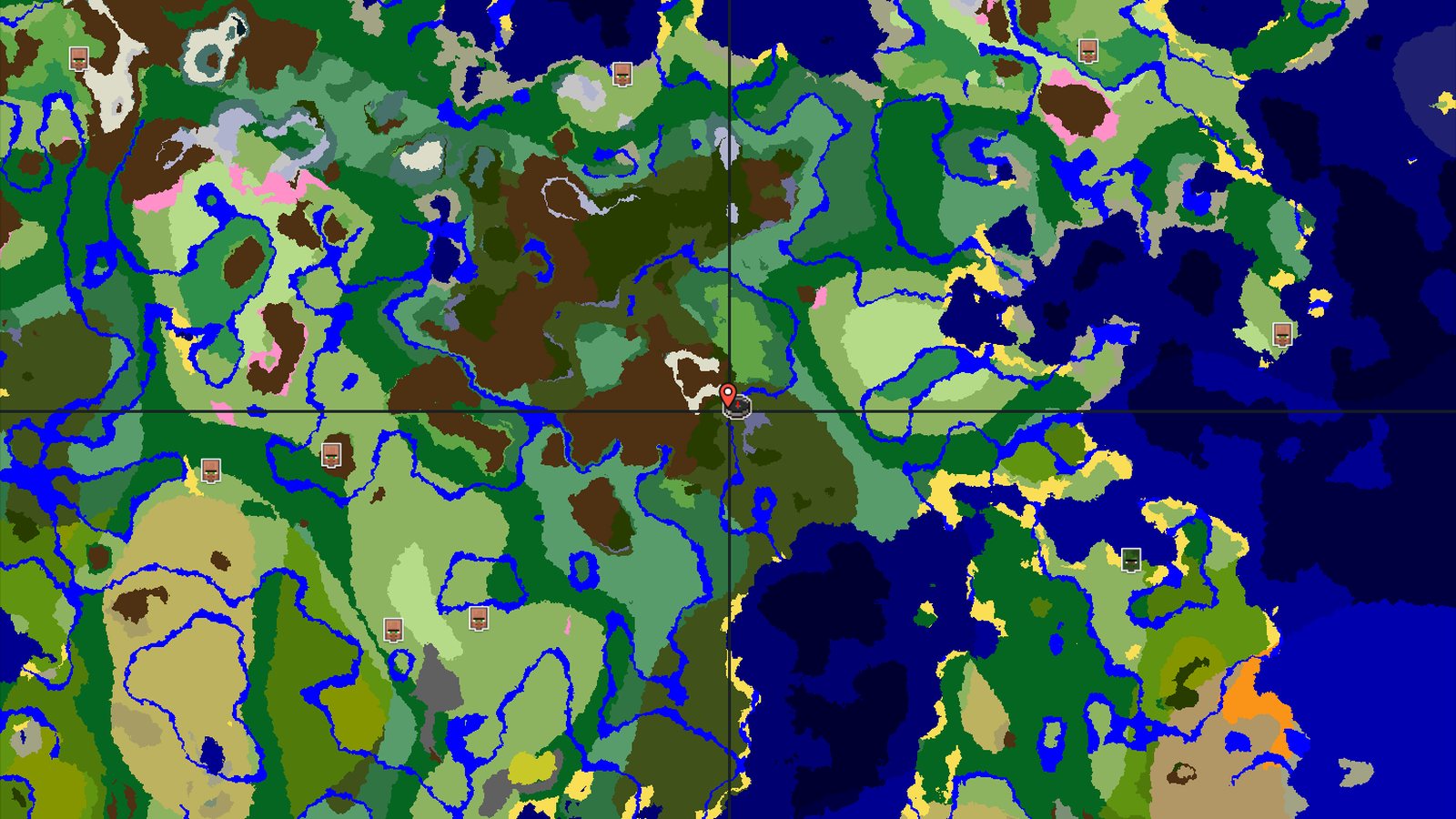 Ancient City and Jagged Peaks Near Dark Forest Spawn — Minecraft seed preview