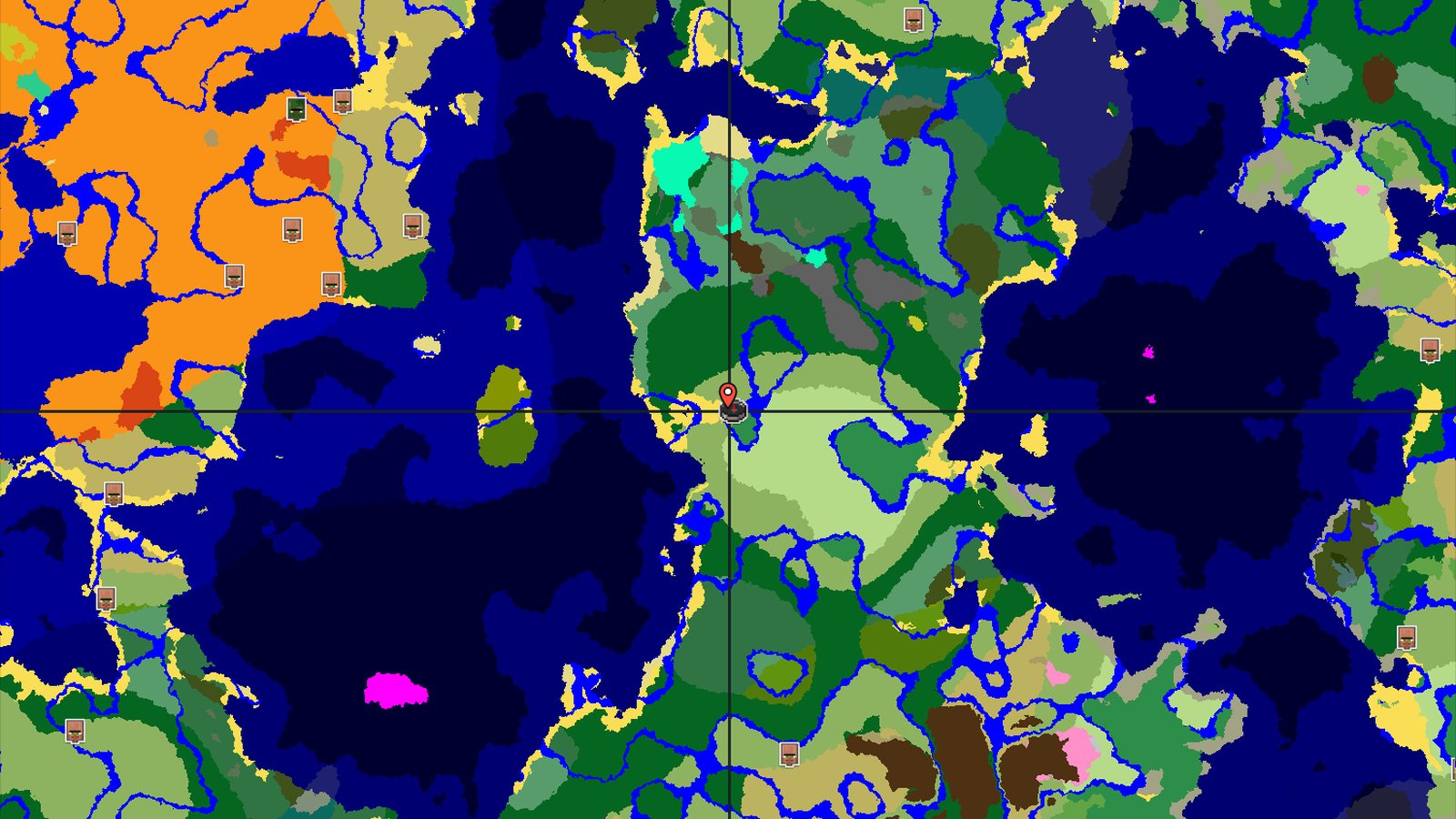 A Quiet Start with Nearby Underground Treasures — Minecraft seed preview