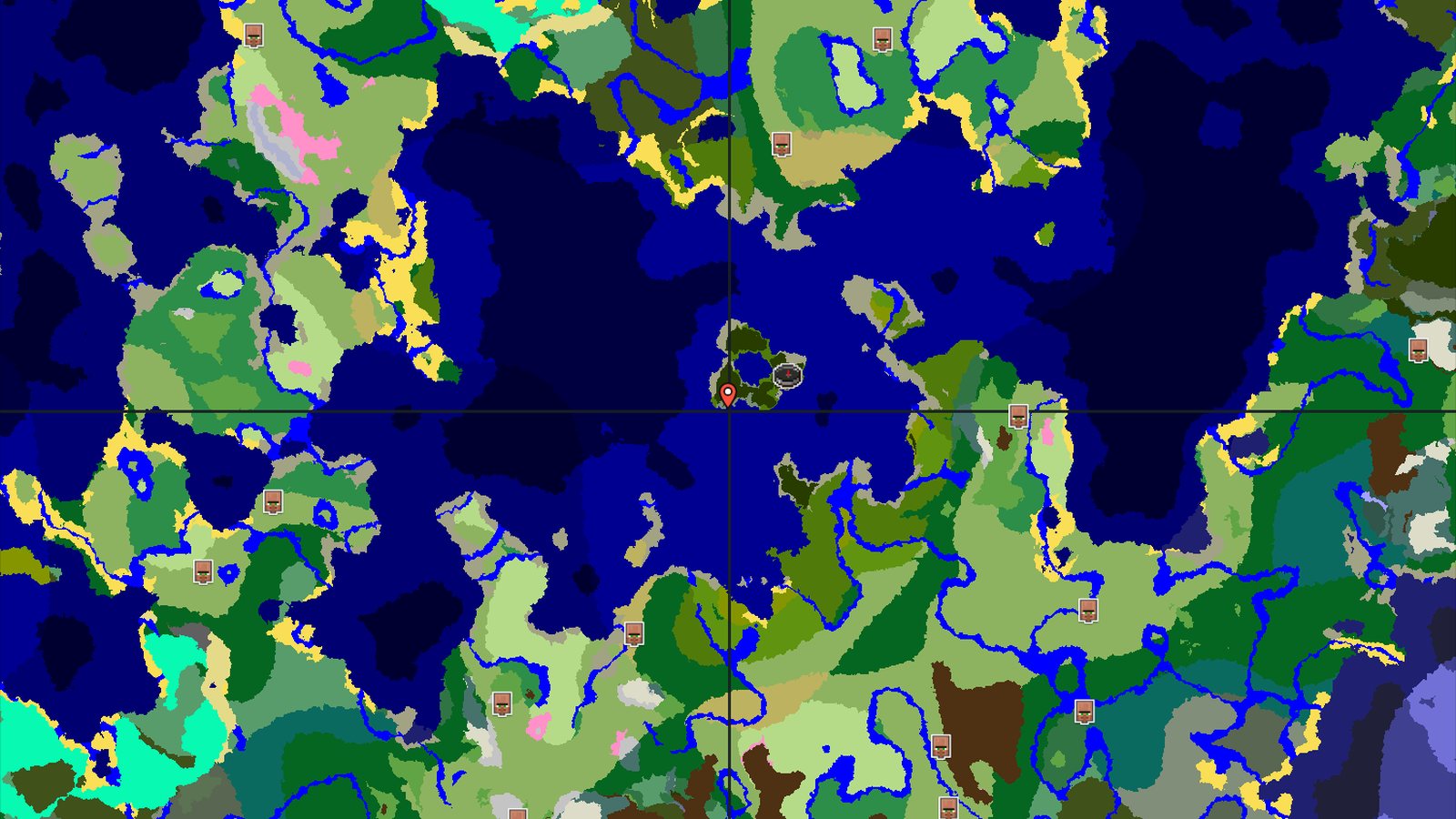 Jungle Spawn with Nearby Trial Chambers and Ocean — Minecraft seed preview