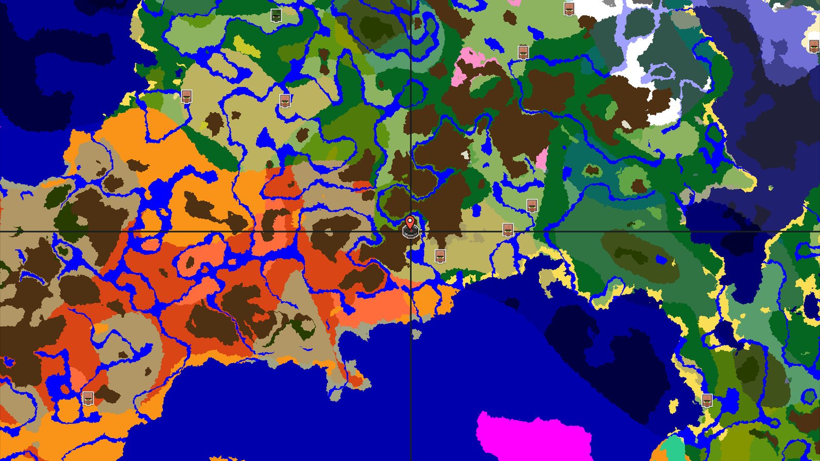Forest Spawn with Nearby Ancient City and Badlands — Minecraft seed preview