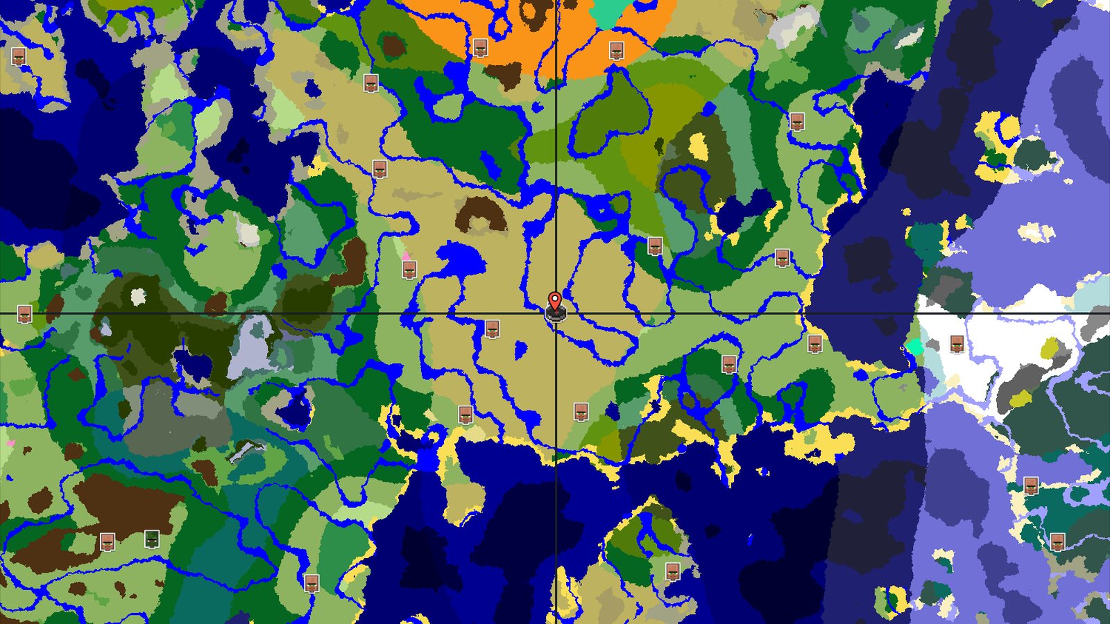 Savanna Start with a Village Just Steps Away — Minecraft seed preview