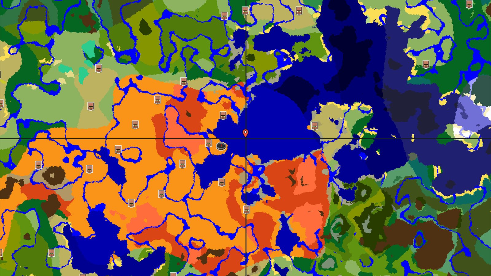 Desert Spawn with Nearby Badlands and Trial Chambers — Minecraft seed preview