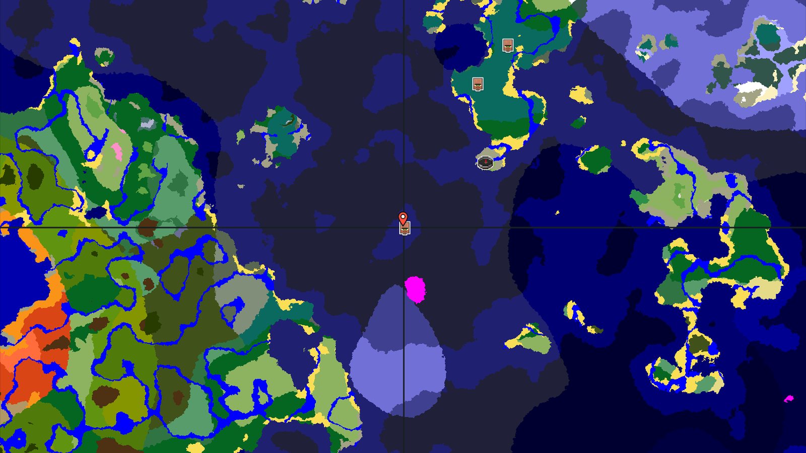 A Modest Start with Hidden Aquatic Treasures — Minecraft seed preview