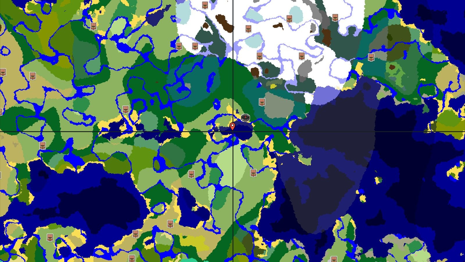 Dappled Forest and Buried Treasure Near a Lake — Minecraft seed preview