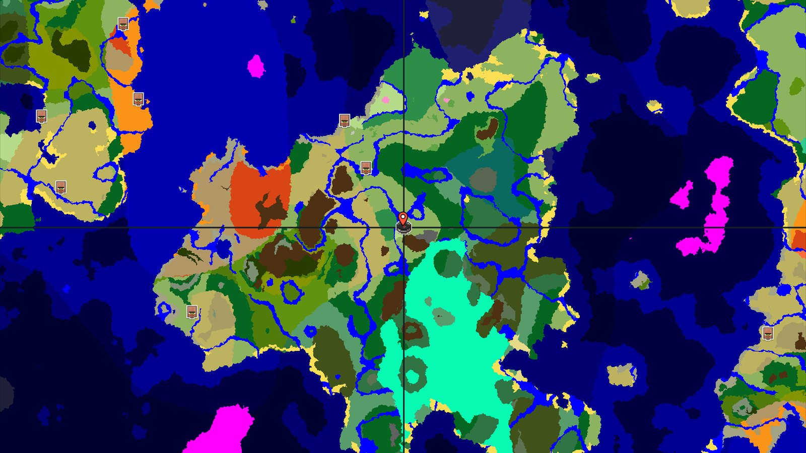 Trial Chambers and Lush Jungles Near a Sunflower Spawn — Minecraft seed preview
