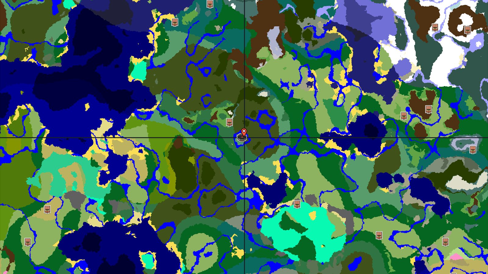 Woodland Mansion and Lush Caves Near Dark Forest Spawn — Minecraft seed preview