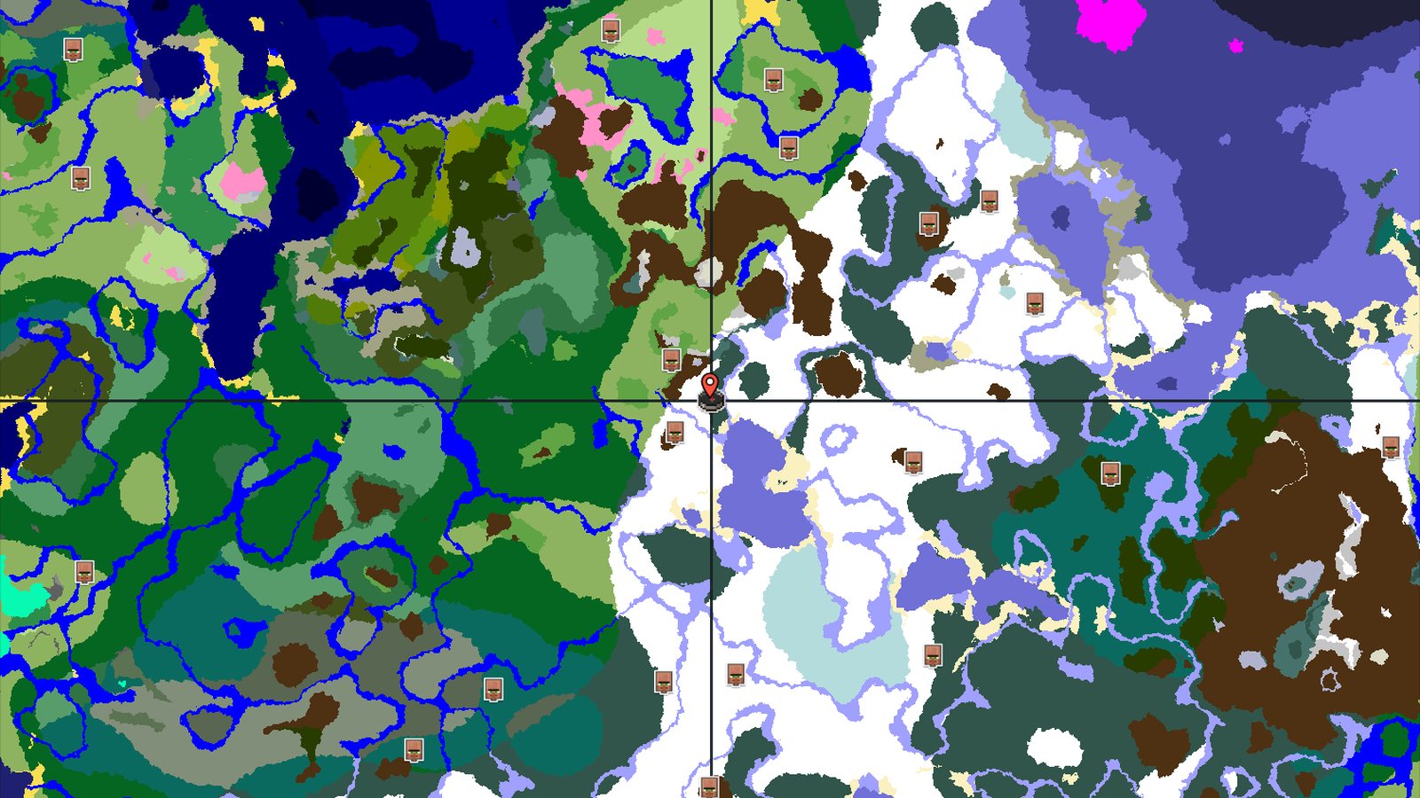 A Snowy Start with Nearby Trial Chambers — Minecraft seed preview