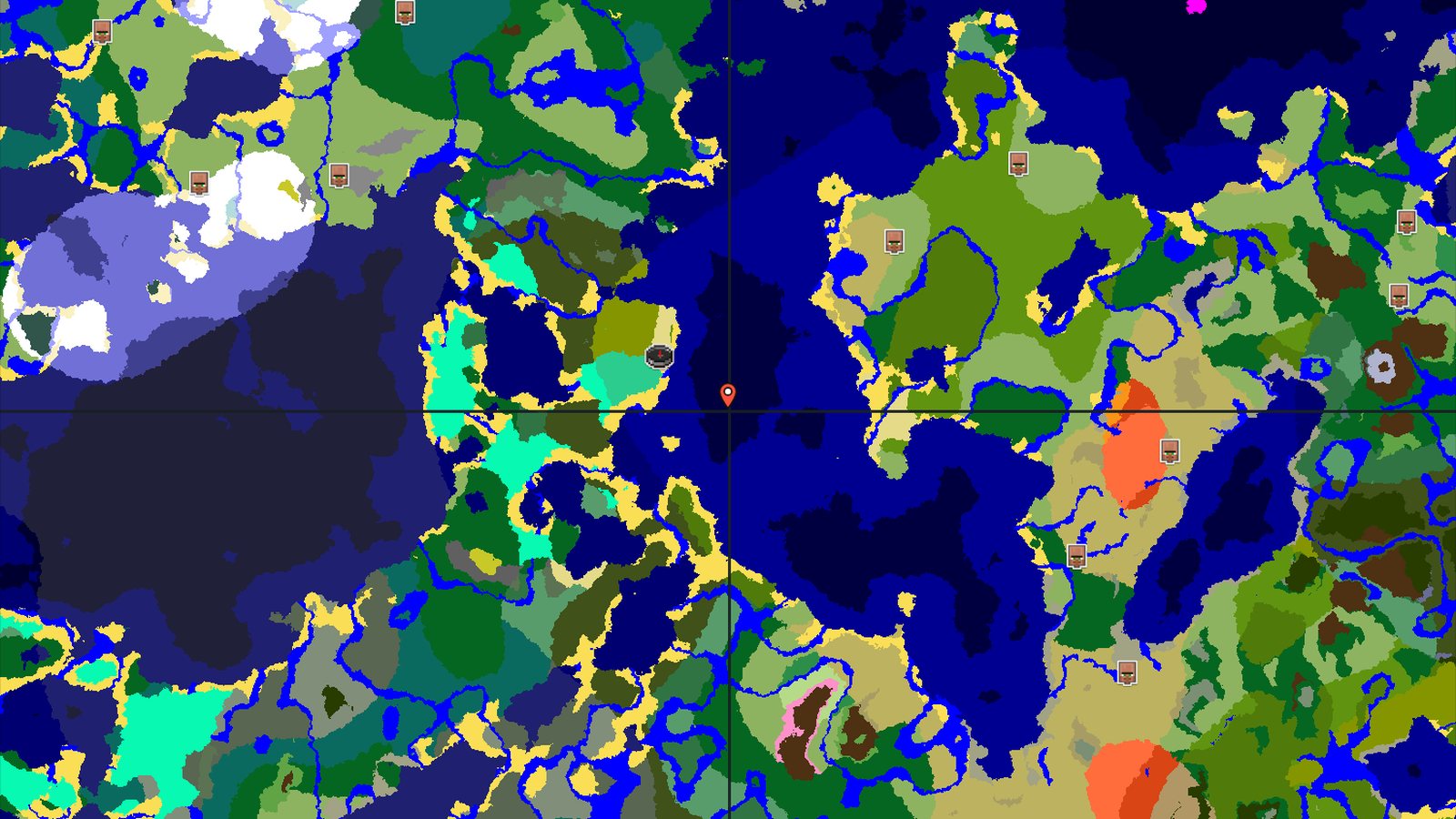 Windswept Savanna Spawn with Mangrove Swamp Nearby — Minecraft seed preview