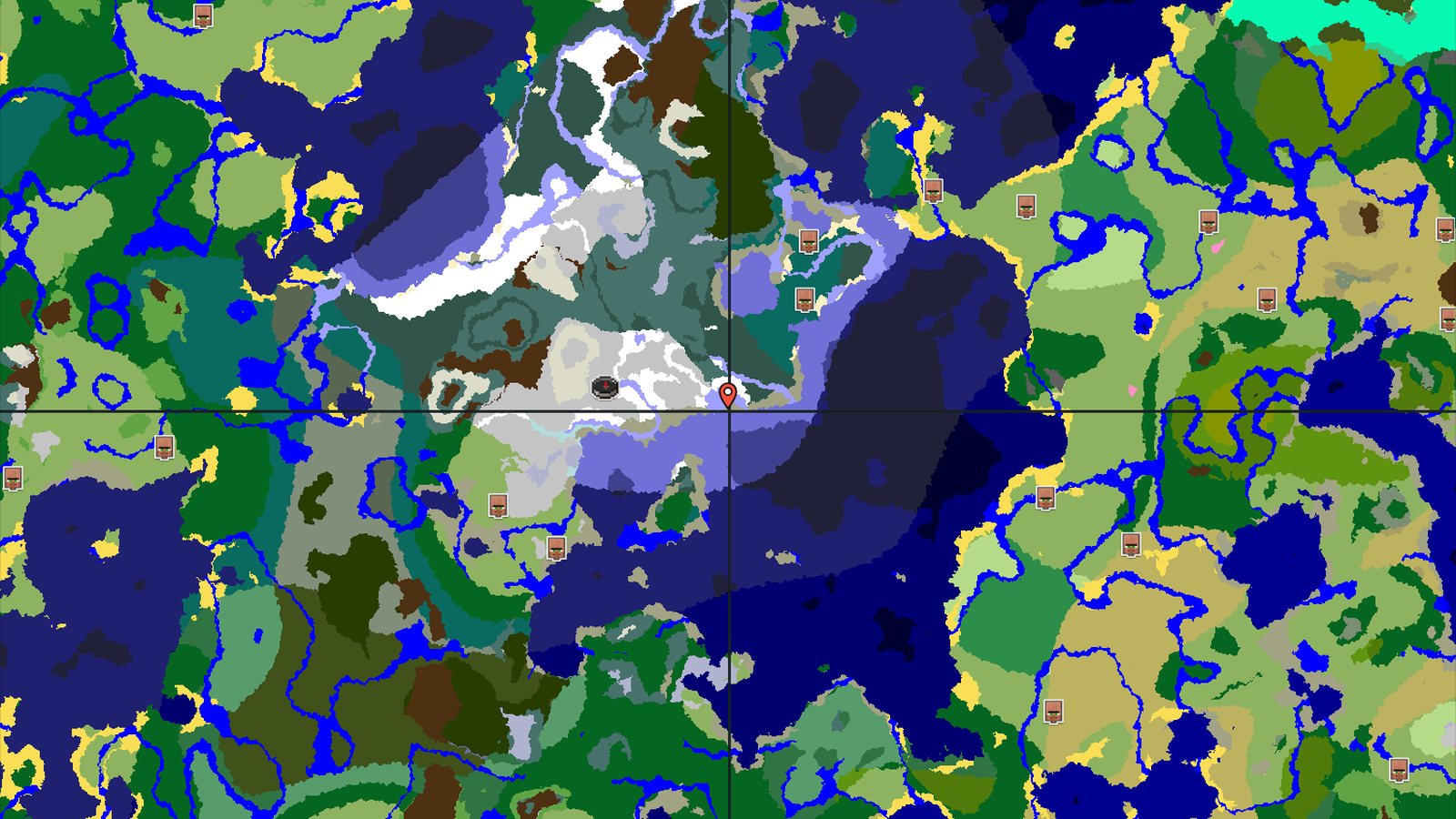 Snowy Slopes Spawn with an Ancient City Nearby — Minecraft seed preview