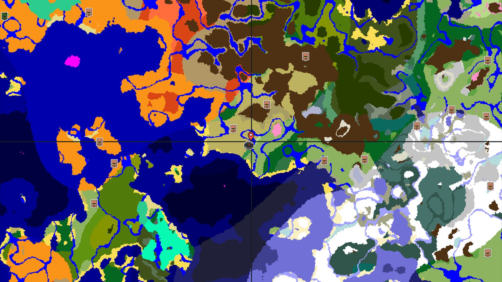 A Savanna Start with Close Underground Loot — Minecraft seed preview