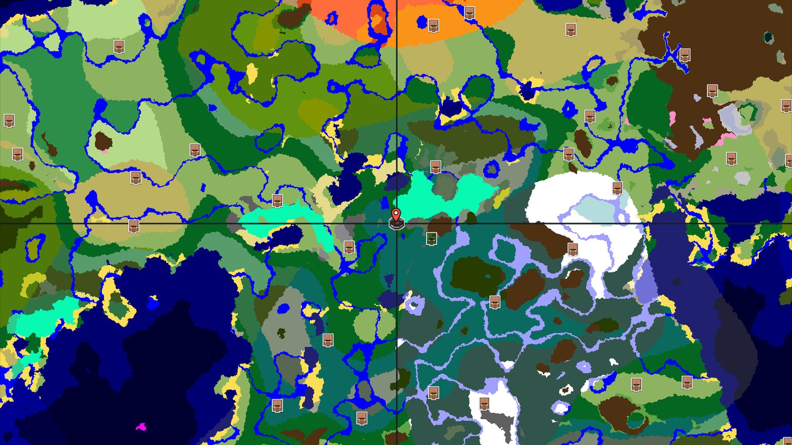 Forest Spawn with a Nearby Abandoned Village — Minecraft seed preview