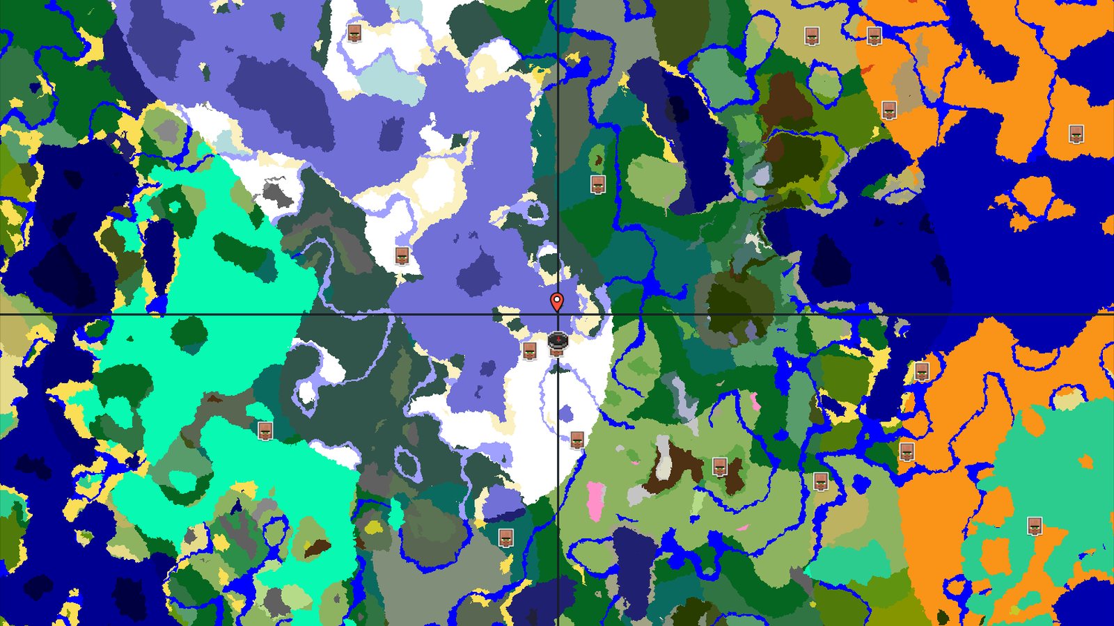 Snowy Village Start with Nearby Trial Chambers — Minecraft seed preview